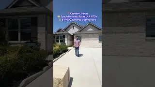 🎯 New Construction Homes in Crowley, TX!
