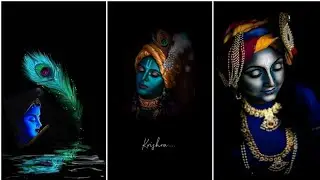 BLACK HD KRISHNA WALLPAPER PHOTO l Krishna Black dp photo for watsapp l l dp dpz/ photo/ pic
