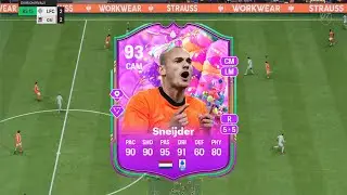 EA FC 25 - 93 FUT Birthday Hero Wesley Sneijder - Ultimate Team Gameplay