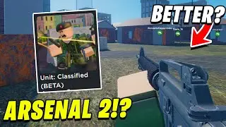 Trying ROLVE's New Game.. (Roblox Unit Classified Beta)