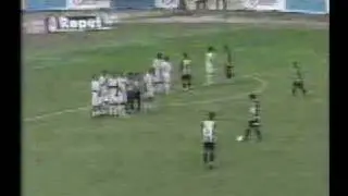 Gols de Bara&uacute;nas 2x1 ABC
