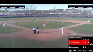 BMCC Baseball vs Prairie Baseball Academy