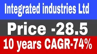 Integrated industries Ltd 🔥 Integrated industries Ltd latest news 🔥 investing guru 🔥 Penny stocks