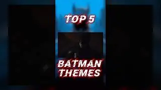Batman Themes RANKED #youtubeshorts