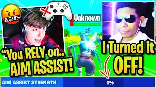 UNKNOWN *DEFENDS* ALL CONTROLLER PLAYERS after TURNING OFF Aim Assist & STILL WINNING in DREAMHACK!