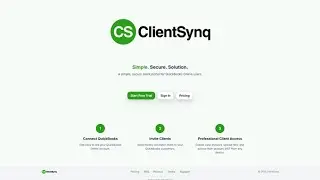 ClientSynq: The Simple, Secure Client Portal for QuickBooks Online