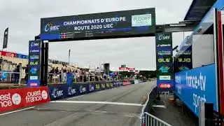 UEC European Road Cycling Championships 2020 - Plouay. MySDAM timing data for Time Trial