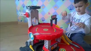 ХОТ ВИЛС ПАРКИНГ для моей коллекции. Big City Garage for Hot Wheels.