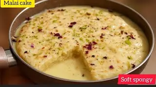 Rabdi Malai Cake | How To Make Rabdi Malai Cake Recipe