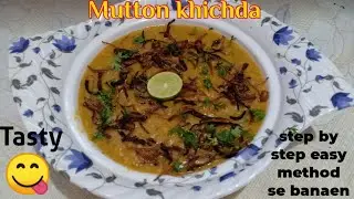 Hydrabadi khichda recipe // Khichda recipe by simple art of cooking