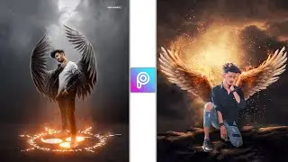 Wings Photo Editing PicsArt | photo editing 2021 new video | devi mask photo editing