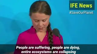 Watch Watch Teen activist Greta Thunberg speech at the UN on Climate change.