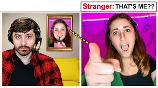 Omegle.. but I Have a Painting of Their FACE