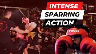Intense Sparring In The Fight Capital of the World | Las Vegas, NV