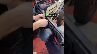 Door Bag with Zipper Pocket and Knee Pad for CanAm Maverick X3