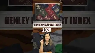 Henley Passport Index 2025 #currentaffairs #parchamclasses