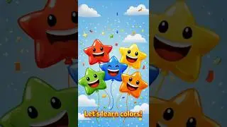 Learn Colors for Kids & Toddlers 🌈 | YouTube Shorts   #LearnColors #ColorsForKids #PreschoolLearning