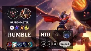 Rumble Mid vs Sylas - KR Grandmaster Patch 10.9