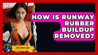 How Is Runway Rubber Buildup Removed? - High Stakes Jobs