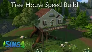 🏡Tree House speed build (Sims 4) 🌲