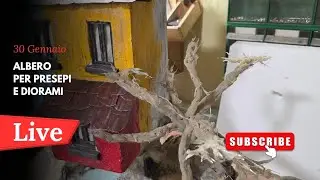 Continuiamo il Diorama insieme,  realizziamo un albero.