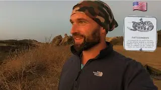 Hiking and Wild Camping | Los Angeles, California 🇺🇸 | Part 1/3 | Venice - Santa Monica Mountains