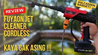 Review FUYAON Jet Cleaner Cordless Harga Terjangkau Dapat Nozel 6 Mode❗️Ternyata Mirip ZPER Gess