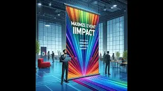 Maximize Event Impact Unveil Your Vibrant Retractable Banner!