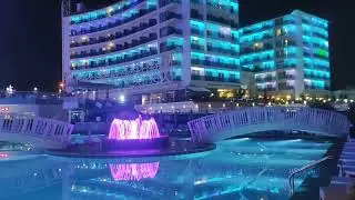 Granada luxury beach. Турция. Анимация в отеле. Мотоциклисты в шаре.