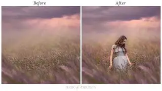 Jessica Drossin Demonstrates Spring Dreams Background