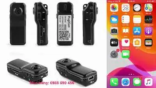 HƯỚNG DẪN C&Agrave;I ĐẶT KẾT NỐI CAMERA SI&Ecirc;U NHỎ MD81 WIFI - MD81S connect online