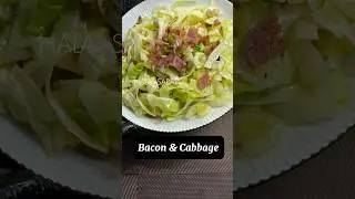 Bacon and Cabbage #sidedish #cookingforbeginners #cabbage #bacon age