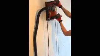 Штроборез Hilti DC-SE 20 в работе.
