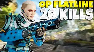 CRAZIEST 20 KILL WITH FLATLINE - Apex Legends Wraith Gameplay