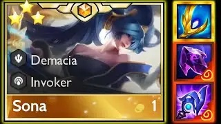 0 Mana Sona + Blighting Jewel + Luden's Tempest⭐⭐⭐!? TFT Set 16