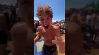 TRAMPOLINE CHAOS🍻 #viral #shorts