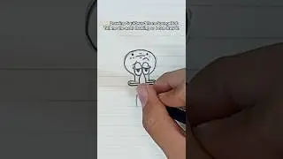 ✨Drawing Squidward from SpongeBob in Under 60 Seconds! | Satisfying Cartoon Art 🐙🖍️ #spongebob