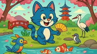 🌍 The Blue Cat &ndash; World Tour Part 1 🌍 (Songs 1-6) | Nursery Rhymes & Songs for Kids