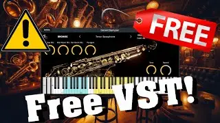 【New Free VST!】Wonderful! Realistic & High Quality Sax VST Plugin! Tenor Saxophone by Hidde Pieters