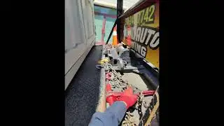 How to load a 25ft container on to FlatBed Tow Truck POV