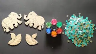 Unique Wall Hanging Craft for Diwali | Subh Labh Wall Hanging | Diwali Decoration Ideas