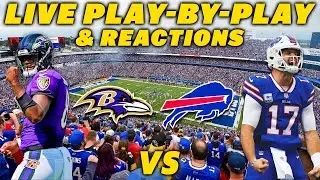 Baltimore Ravens vs Buffalo Bills | Live Play-By-Play & Reactions