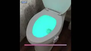 Smart Motion Sensor Toilet Seat Light