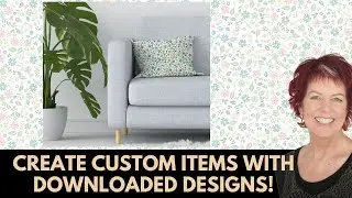 Pattern Playtime: Create Custom Items with Downloaded Seamless Repeats using Photoshop!