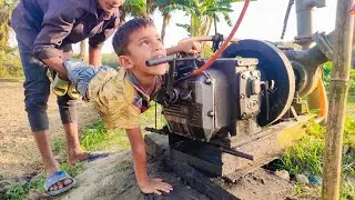 #How To Big Sallow machine Start Challenge Full Process Video ll village Crazy Still Boy startup ma#