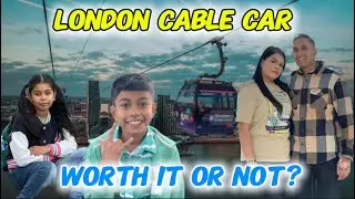 London Cable Car Tour | Check out the IFS Cloud | Air Line London | vlog #foryou @saqibsqueen490