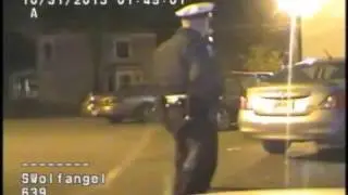 Dashcam video of JT Barrett arrest on October 31, 2015