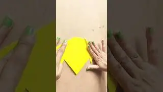 origami dog face#paper dog face#easy#paper folding craft#shorts