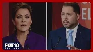 Kari Lake, Ruben Gallego face off in debate