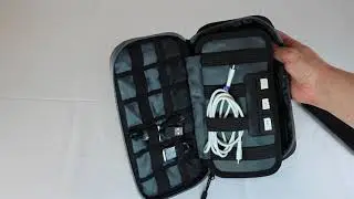 Review: BAGSMART Travel Electronic Accessories Thicken Cable Organizer Bag Portable Case